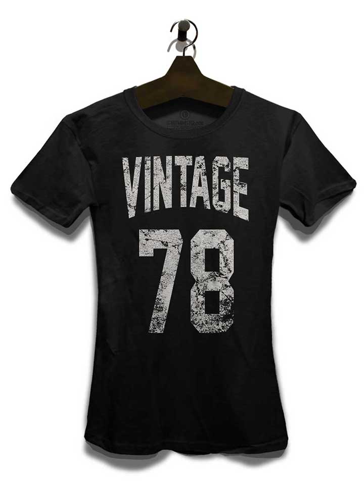 vintage-1978-damen-t-shirt schwarz 3