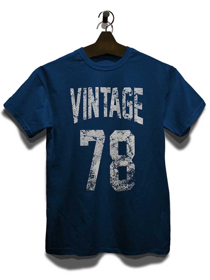 vintage-1978-t-shirt dunkelblau 3