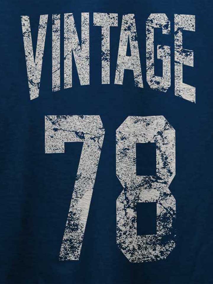 vintage-1978-t-shirt dunkelblau 4