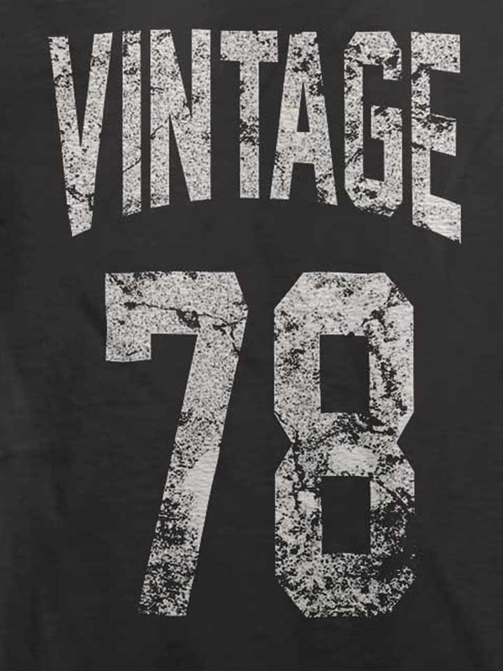 vintage-1978-t-shirt dunkelgrau 4