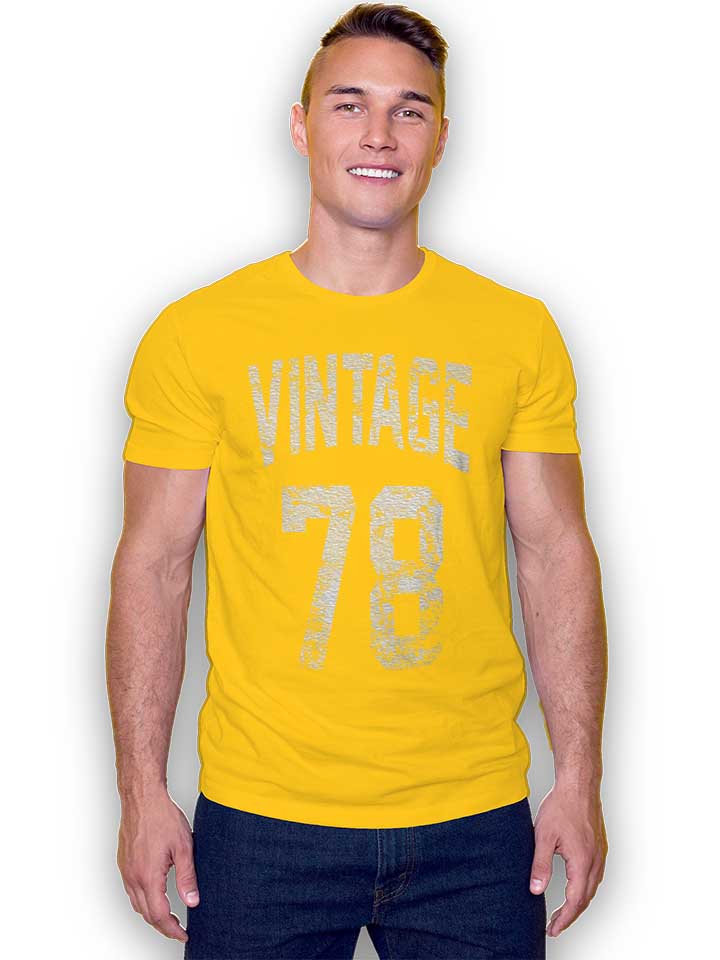 vintage-1978-t-shirt gelb 2