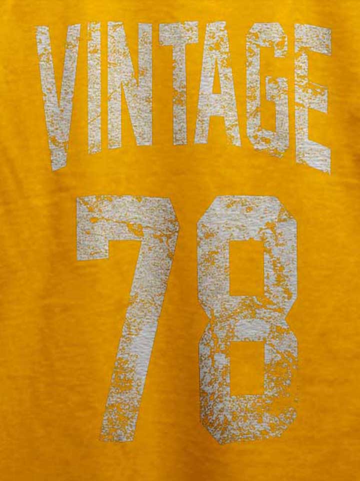 vintage-1978-t-shirt gelb 4