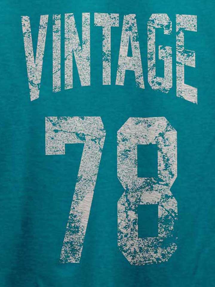 vintage-1978-t-shirt tuerkis 4