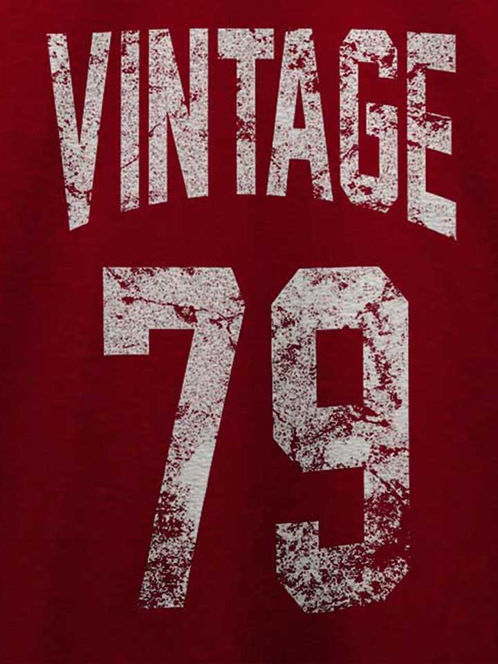 vintage-1979-t-shirt bordeaux 4