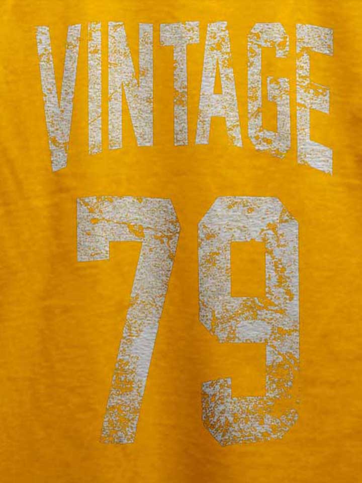 vintage-1979-t-shirt gelb 4