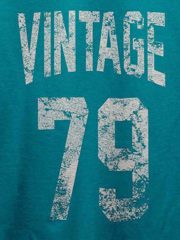 vintage-1979-t-shirt tuerkis 4