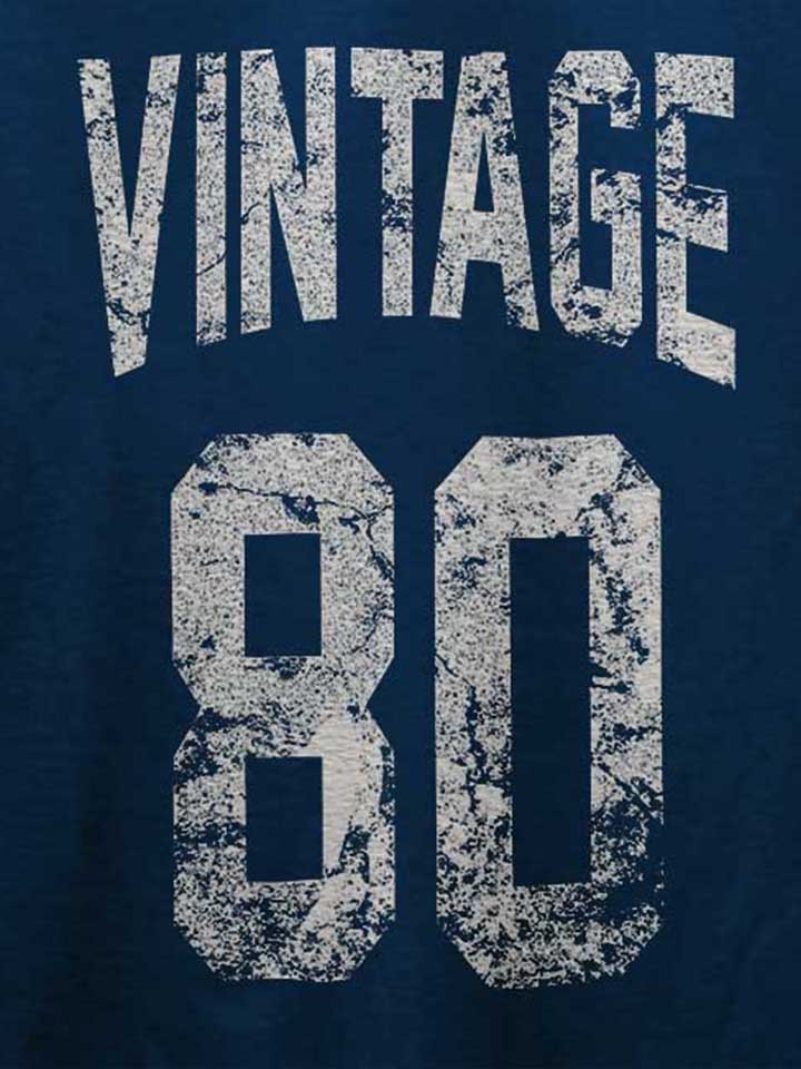 vintage-1980-t-shirt dunkelblau 4