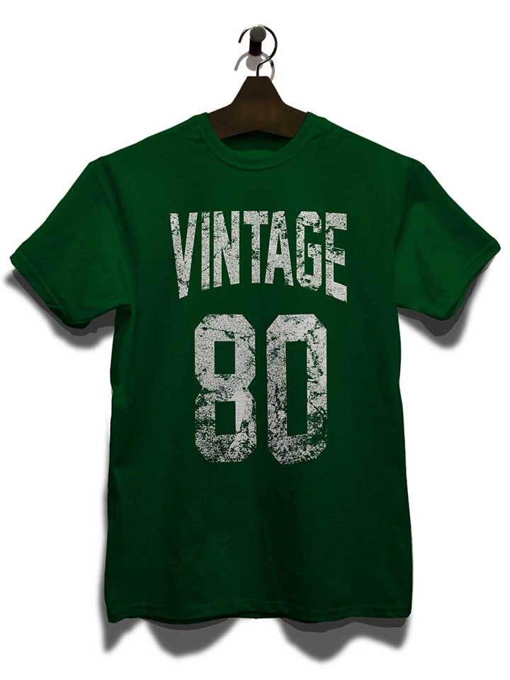 vintage-1980-t-shirt dunkelgruen 3