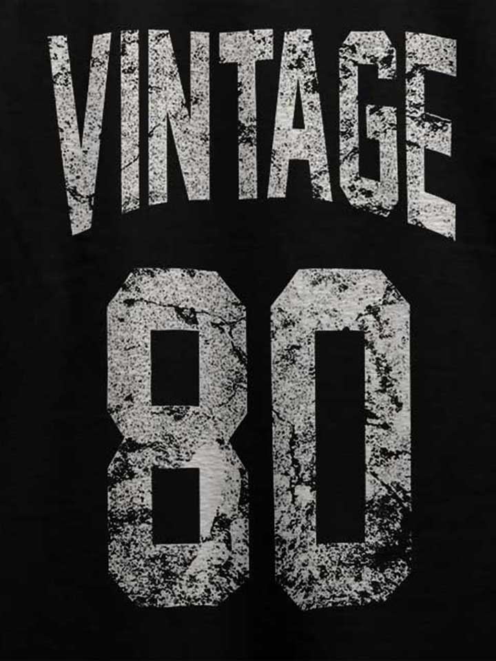 vintage-1980-t-shirt schwarz 4