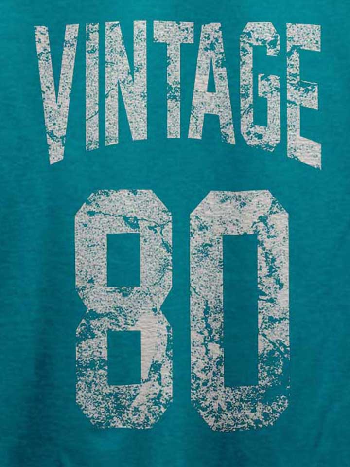 vintage-1980-t-shirt tuerkis 4