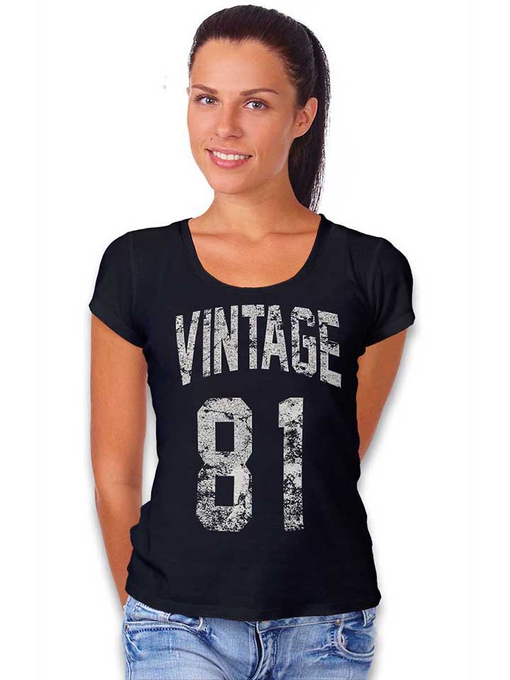 vintage-1981-damen-t-shirt schwarz 2