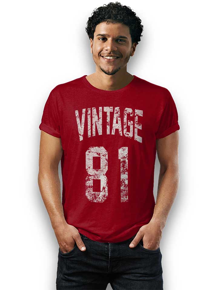 vintage-1981-t-shirt bordeaux 2