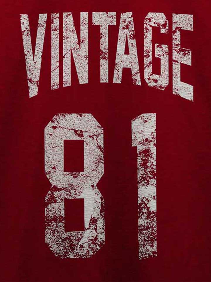vintage-1981-t-shirt bordeaux 4
