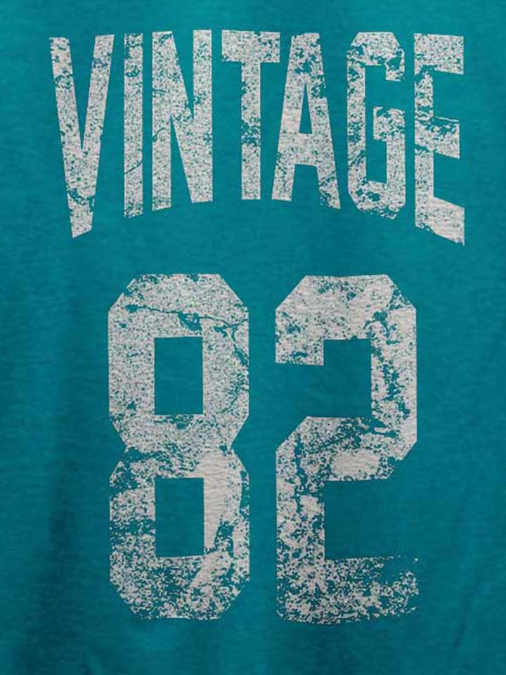 vintage-1982-t-shirt tuerkis 4