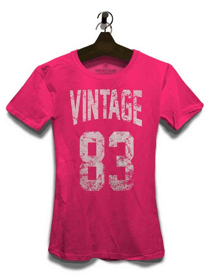 vintage-1983-damen-t-shirt fuchsia 3