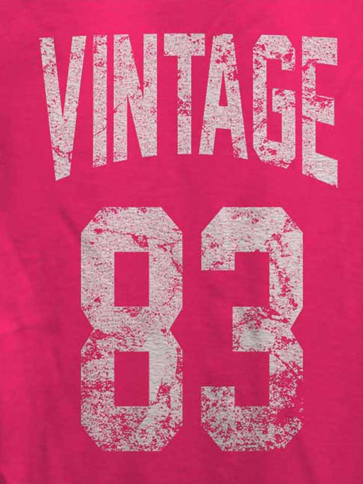 vintage-1983-damen-t-shirt fuchsia 4