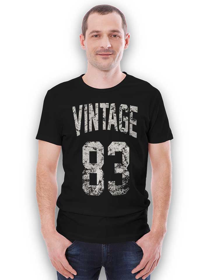 vintage-1983-t-shirt schwarz 2