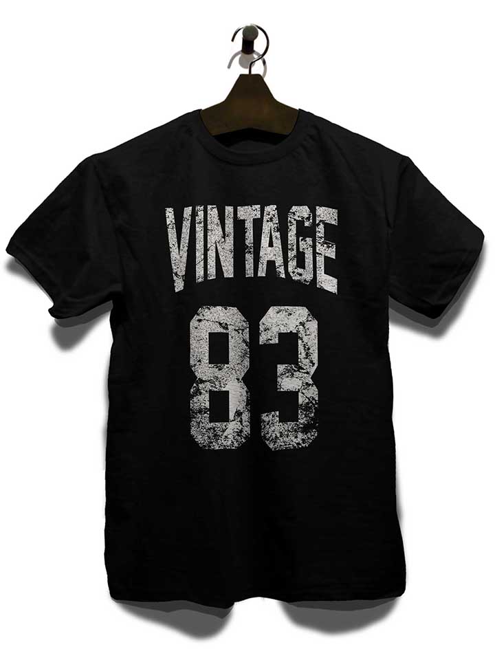 vintage-1983-t-shirt schwarz 3