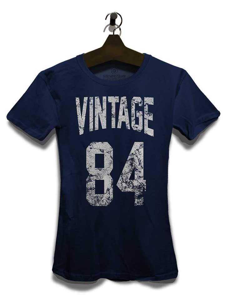 vintage-1984-damen-t-shirt dunkelblau 3