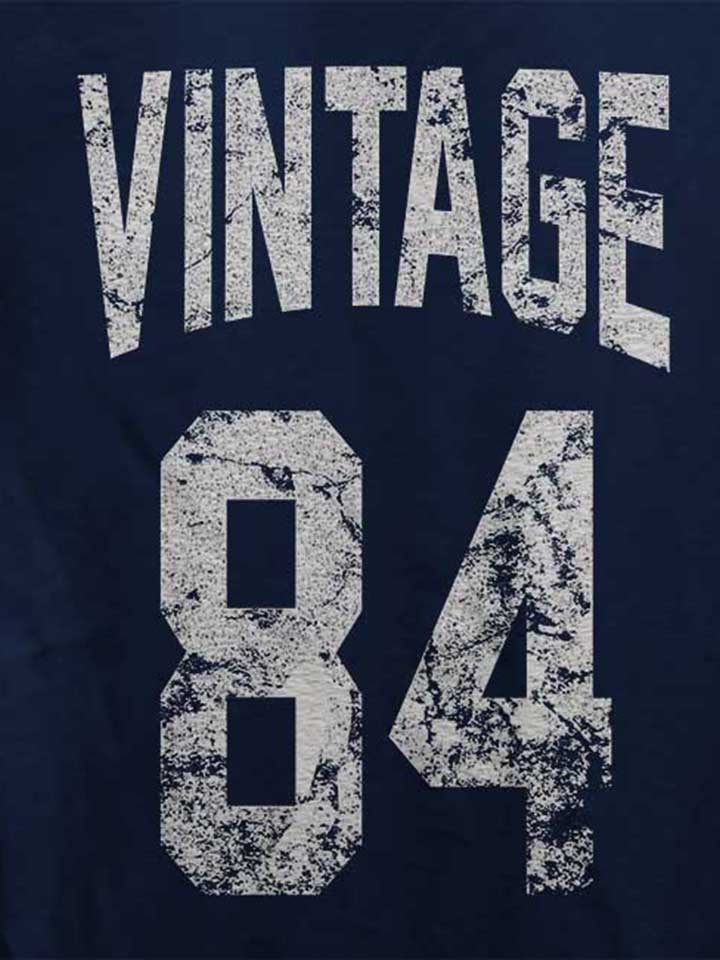 vintage-1984-damen-t-shirt dunkelblau 4