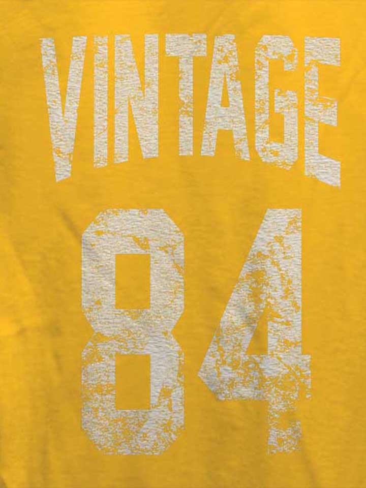 vintage-1984-damen-t-shirt gelb 4