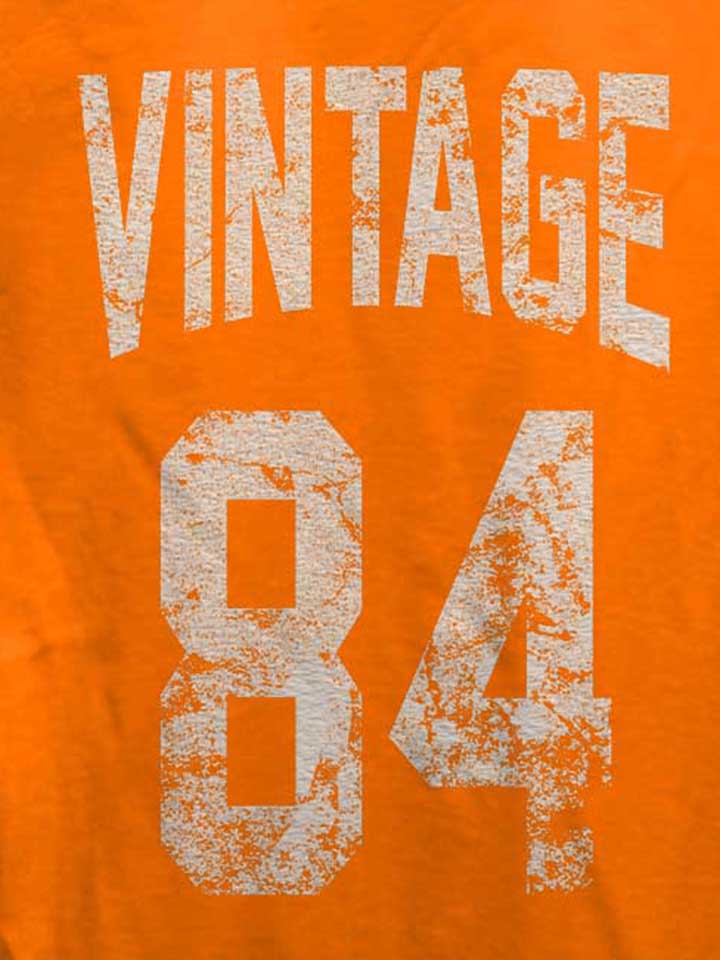 vintage-1984-damen-t-shirt orange 4