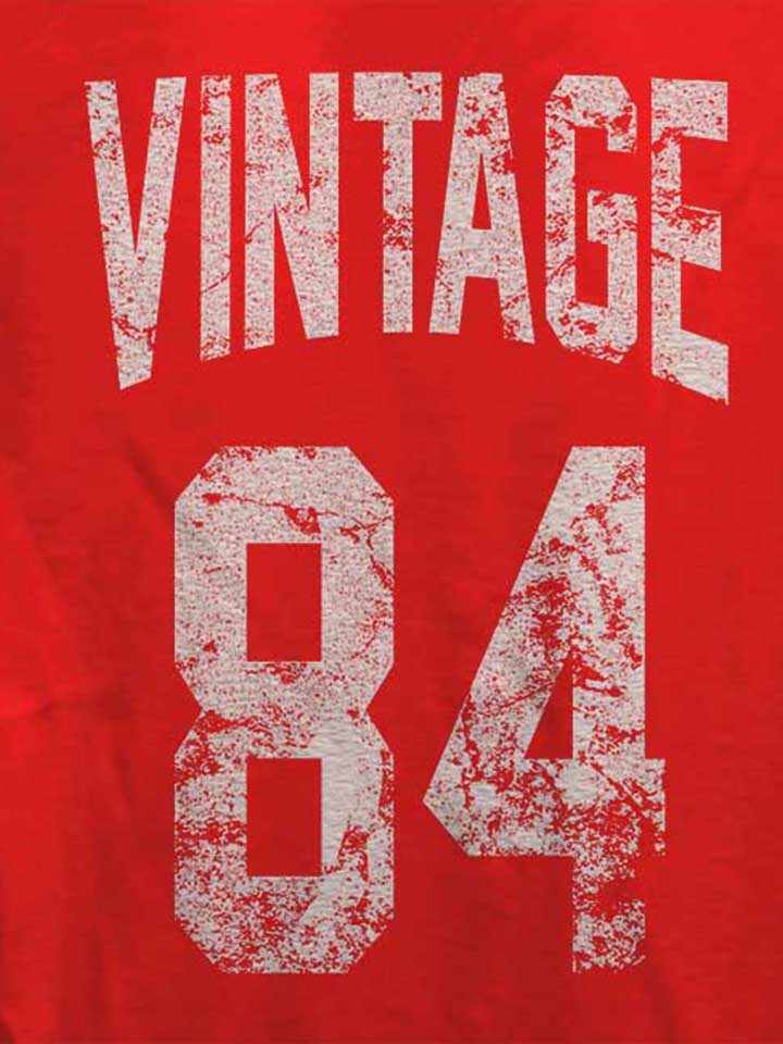 vintage-1984-damen-t-shirt rot 4