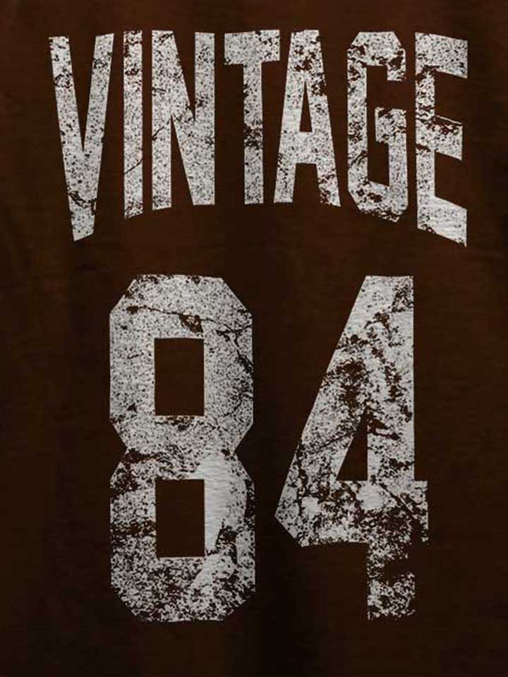 vintage-1984-t-shirt braun 4