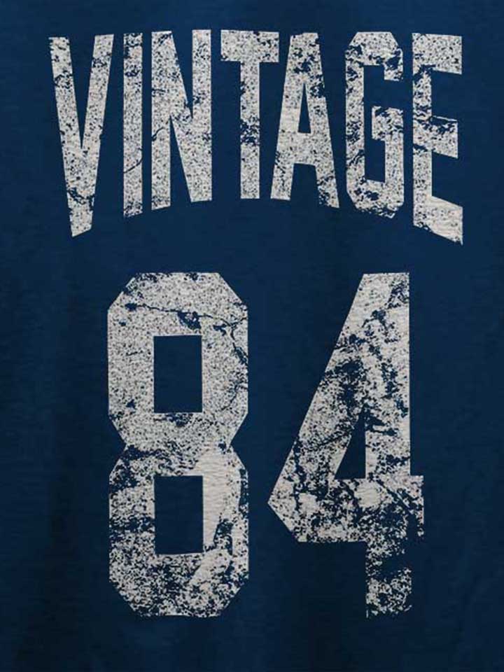 vintage-1984-t-shirt dunkelblau 4