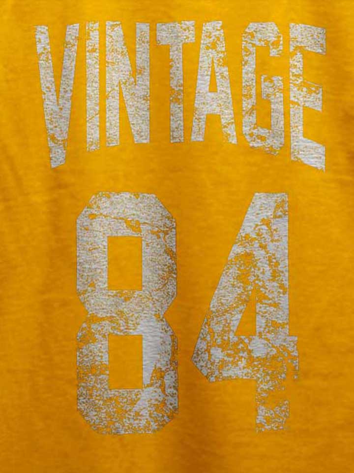 vintage-1984-t-shirt gelb 4