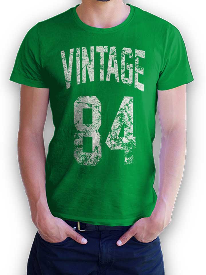Vintage 1984 T-Shirt green L