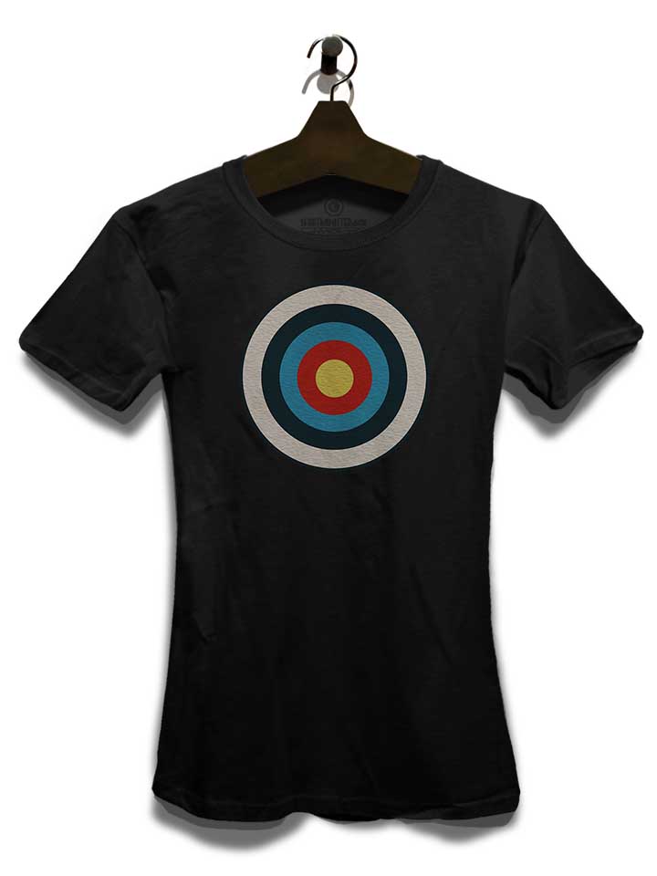 vintage-target-damen-t-shirt schwarz 3