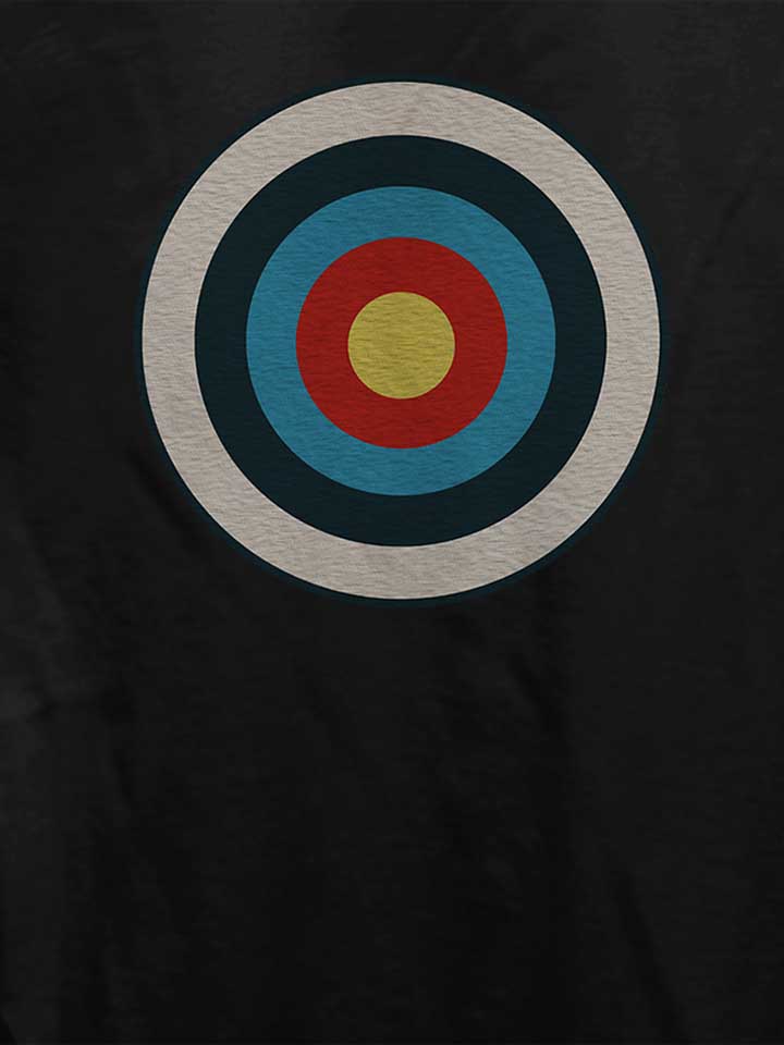vintage-target-damen-t-shirt schwarz 4