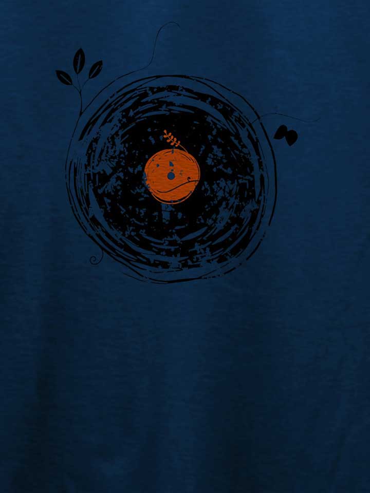 vinyl-nature-t-shirt dunkelblau 4