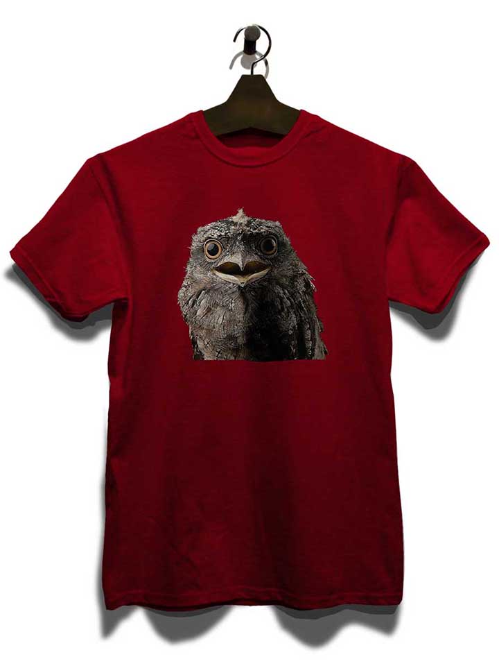 vogel-t-shirt bordeaux 3