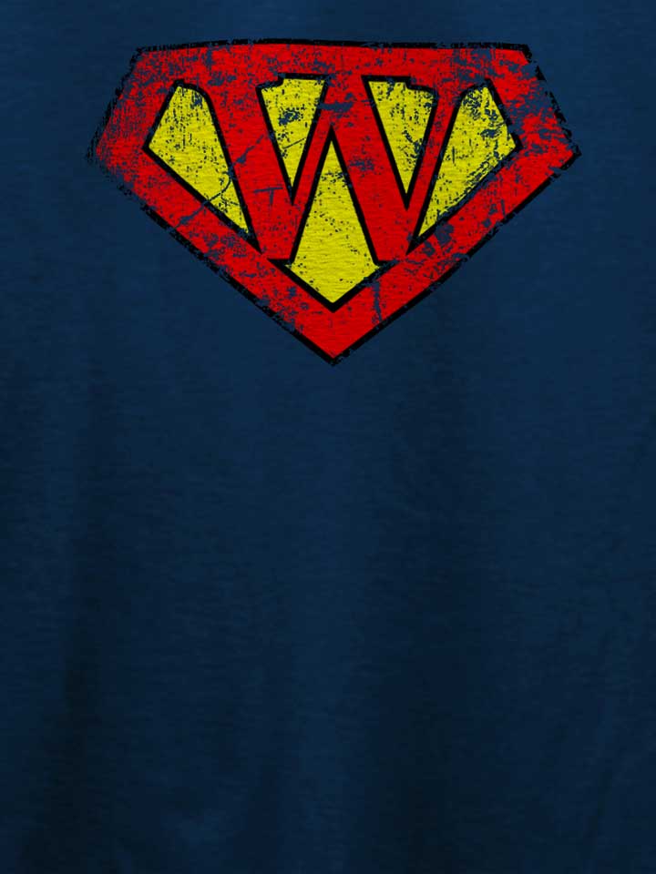 w-buchstabe-logo-vintage-t-shirt dunkelblau 4