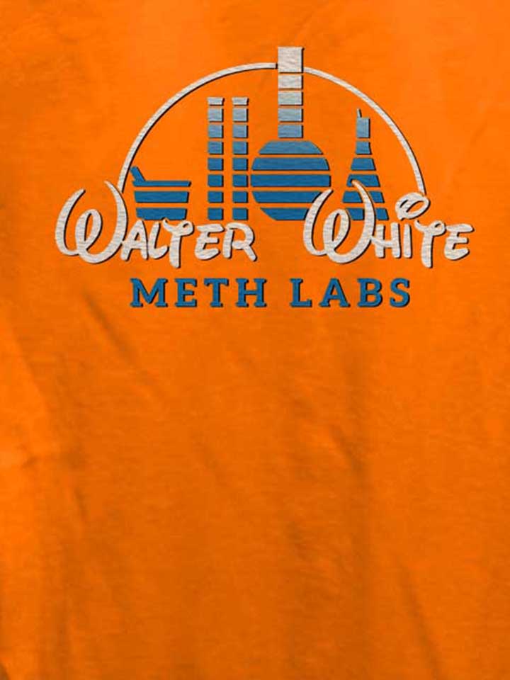 walter-white-meth-labs-damen-t-shirt orange 4