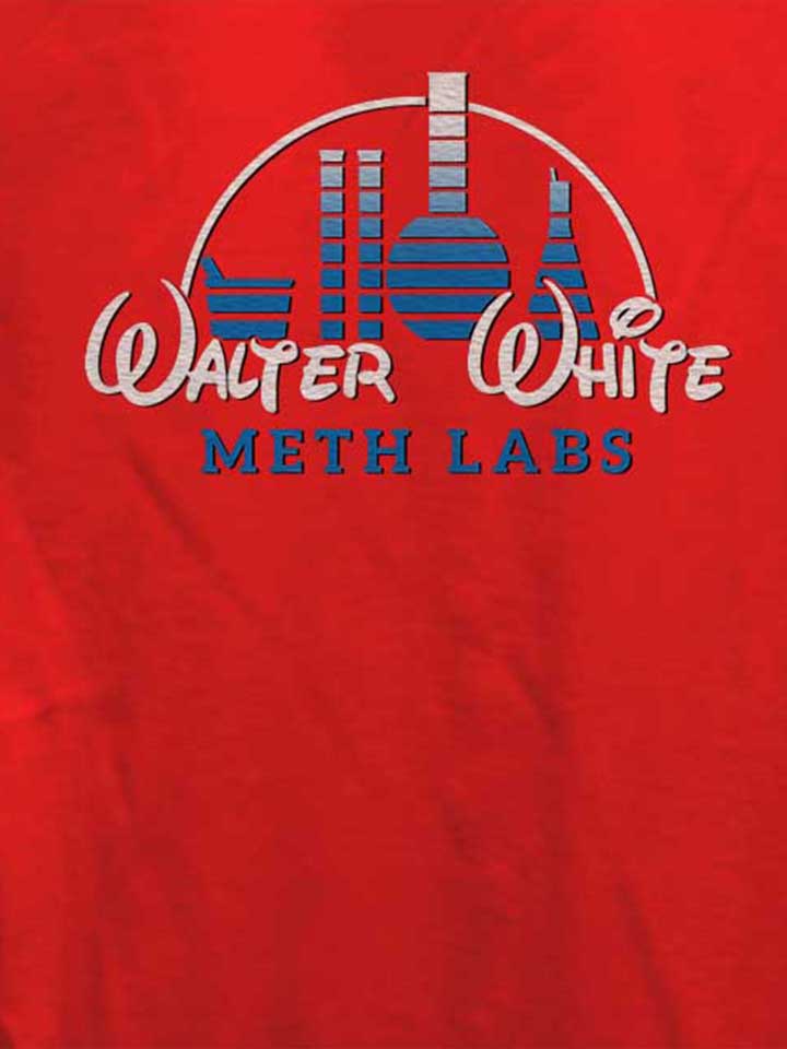walter-white-meth-labs-damen-t-shirt rot 4