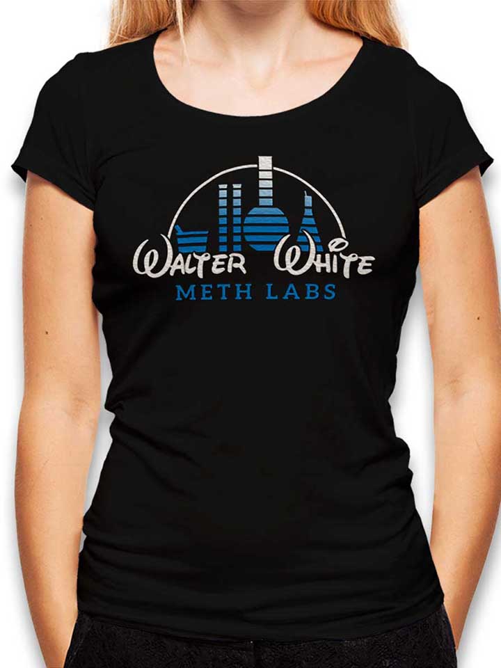 walter-white-meth-labs-damen-t-shirt schwarz 1