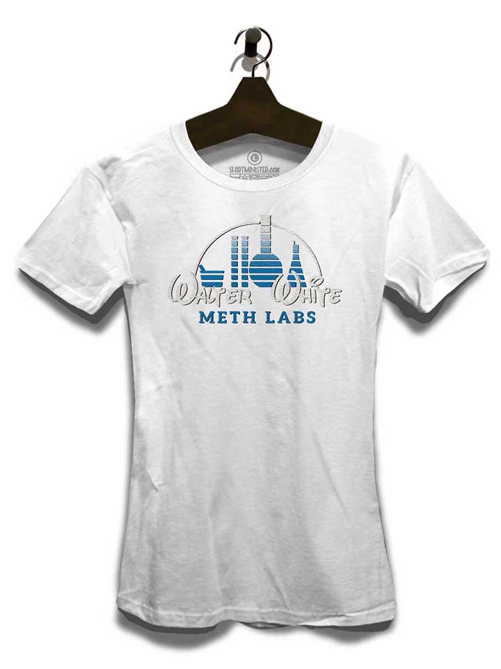 walter-white-meth-labs-damen-t-shirt weiss 3