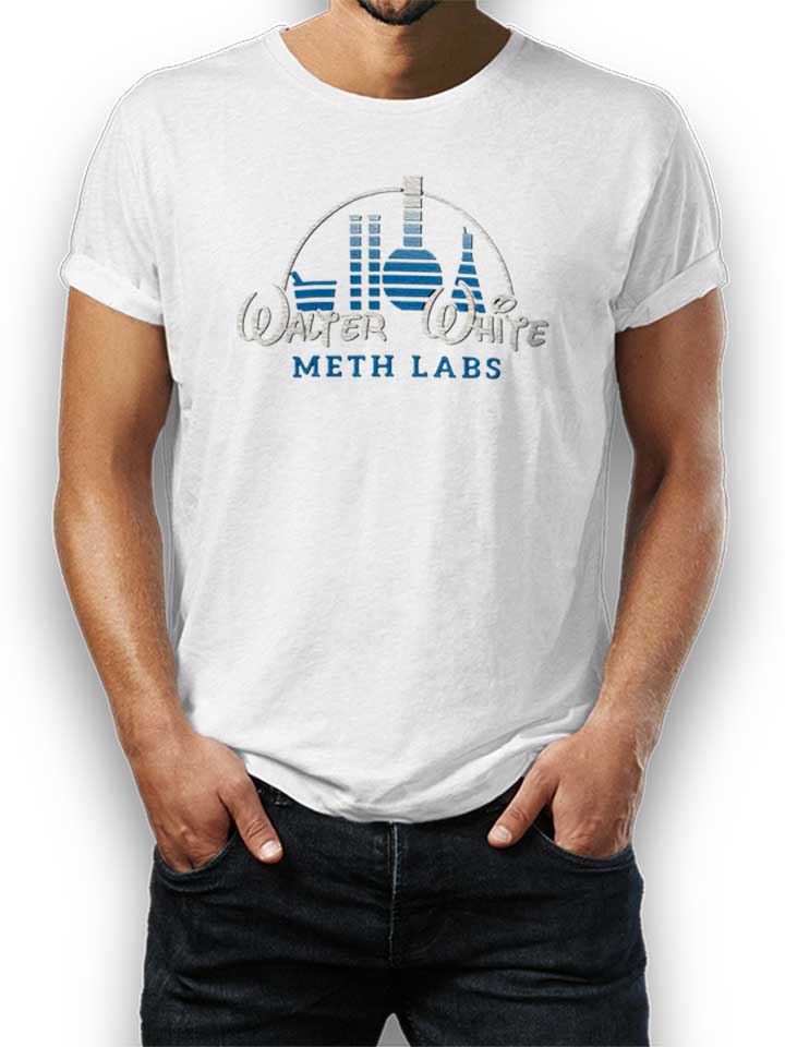 walter-white-meth-labs-t-shirt weiss 1