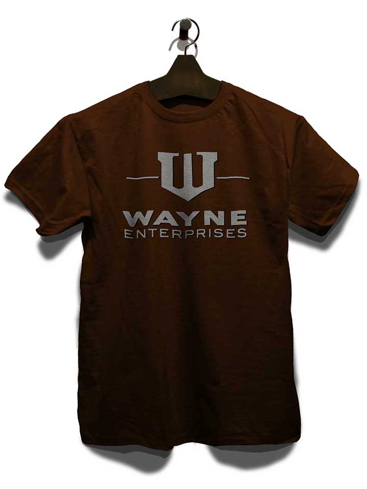 wayne-enterprises-t-shirt braun 3