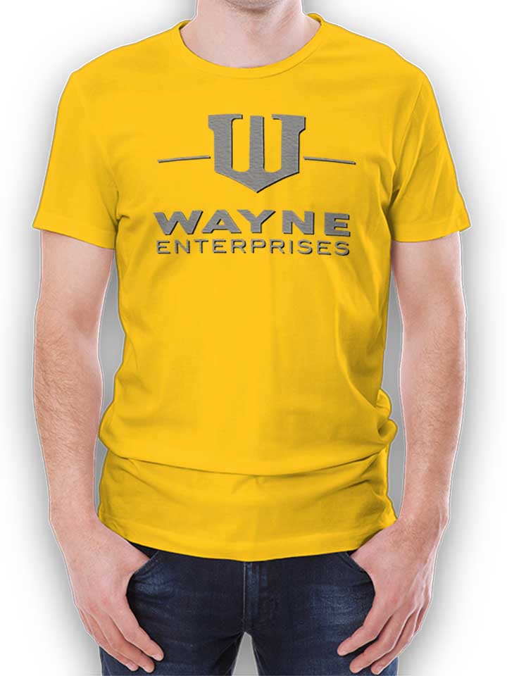 wayne-enterprises-t-shirt gelb 1