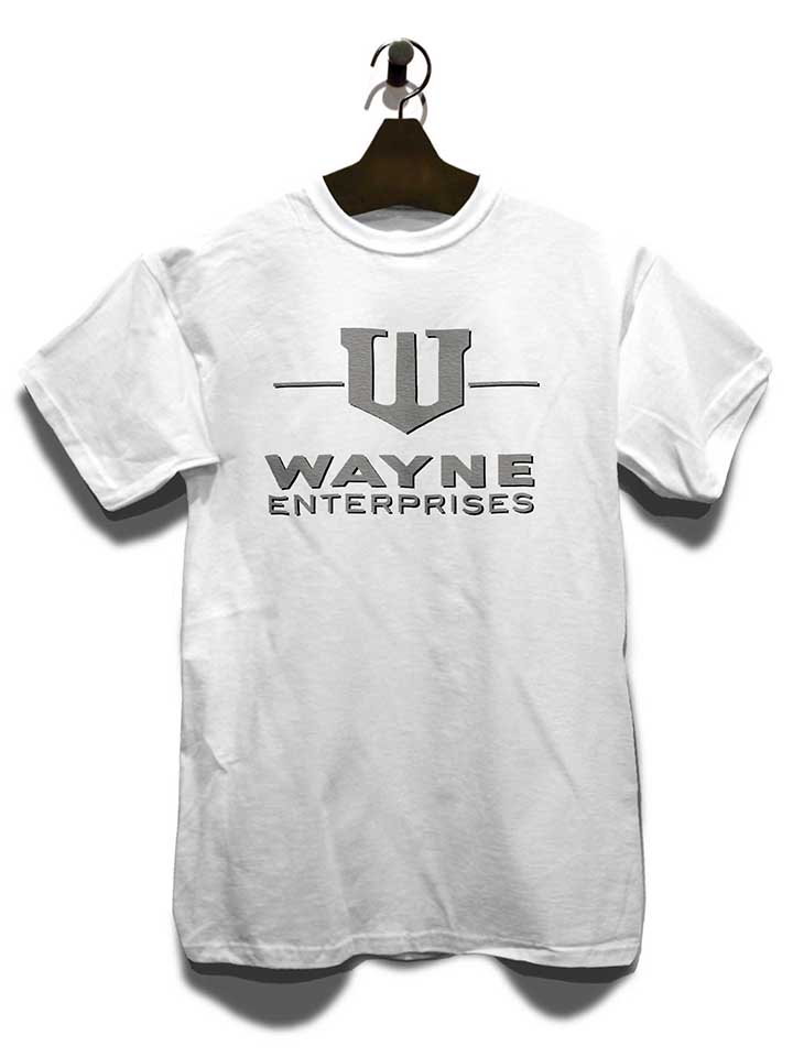 wayne-enterprises-t-shirt weiss 3