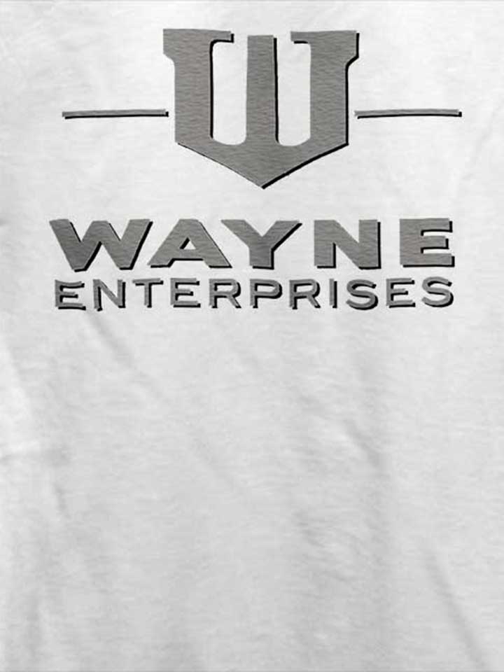 wayne-enterprises-t-shirt weiss 4