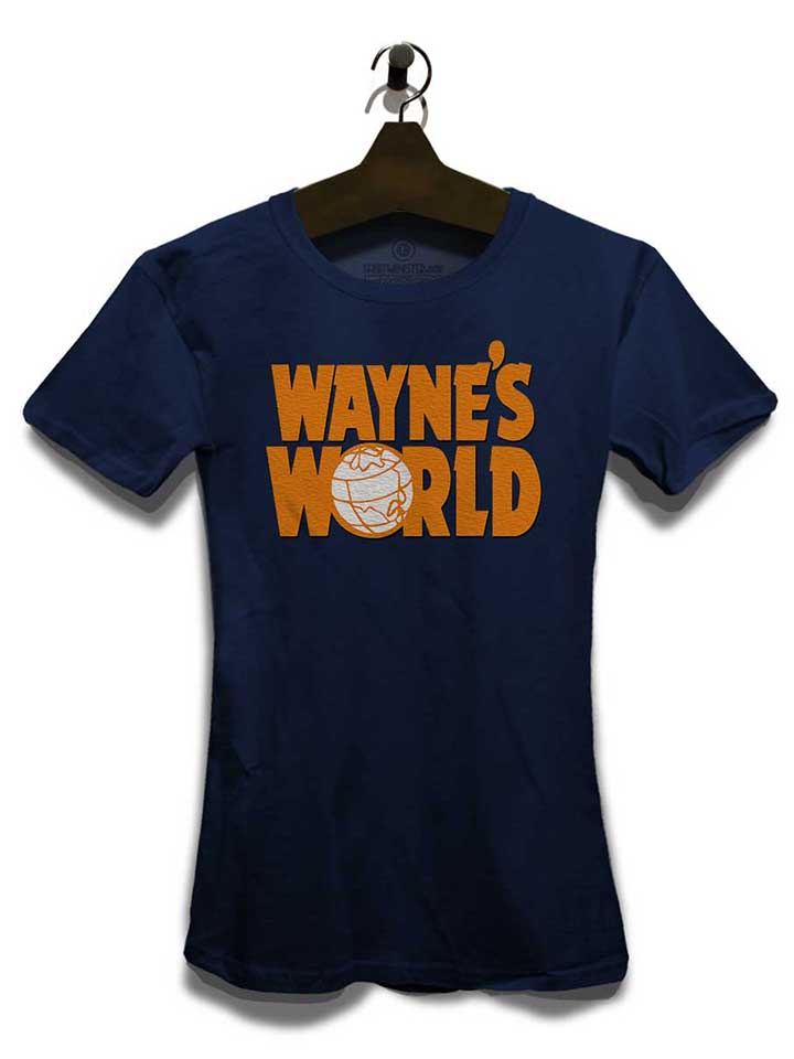 waynes-world-damen-t-shirt dunkelblau 3