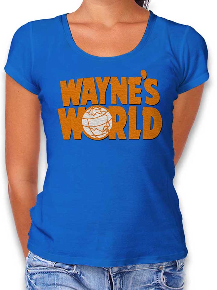 Waynes World Womens T-Shirt royal-blue L