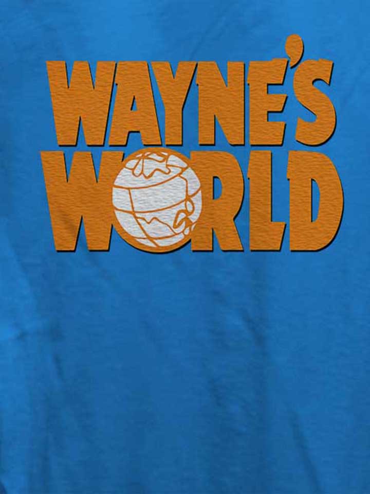 waynes-world-damen-t-shirt royal 4