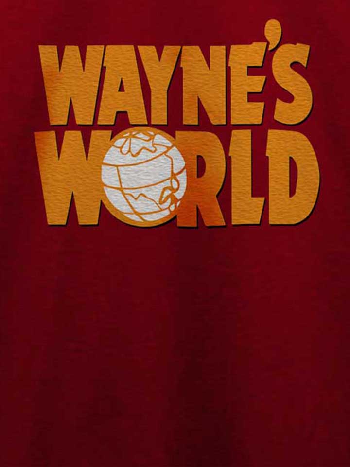 waynes-world-t-shirt bordeaux 4