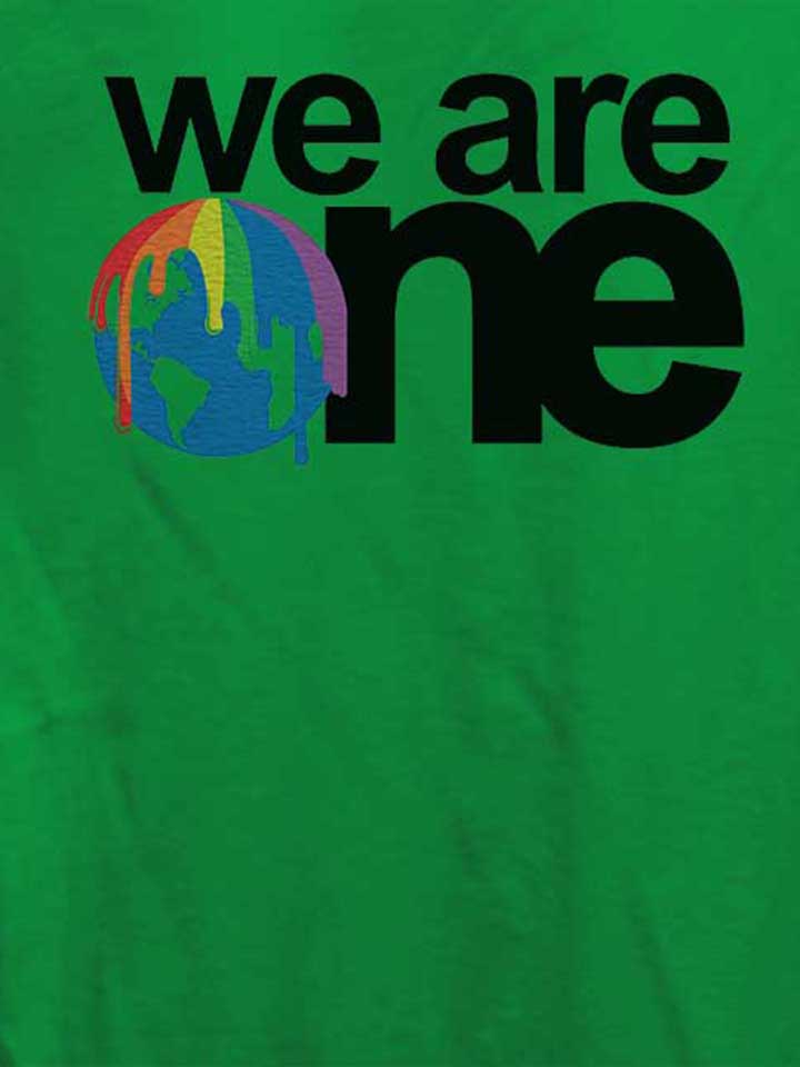 we-are-one-logo-damen-t-shirt gruen 4
